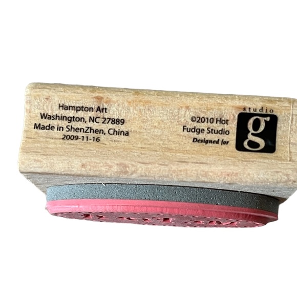 Lot of 7 rubber stamps. Hobby themed. Some new - Picture 7 of 9